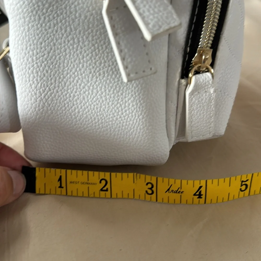 backpack purse 2 zippered compartments detachable coin purse NWT rainbow decor